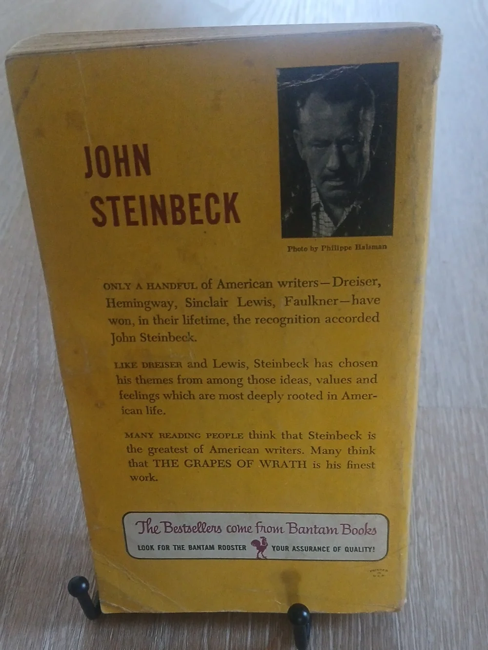 Vintage 1955 John Steinbeck The Grapes of Wrath Vintage Paperback 9th Printing
